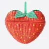 Serpui Marie Wicker Strawberry Bag -Parker And Hyde shop 10368xREDxPrimary 32920098