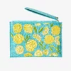 Serpui Marie Maria Sicilian Lemon Pouch -Parker And Hyde shop 10424xTURQUOISExPrimary 32920708