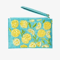 Serpui Marie Maria Sicilian Lemon Pouch