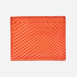 Ampersand As Apostrophe Card Wallet -Parker And Hyde shop 13 1 PYxNEONORANGEPYTHONxPrimary 84753340