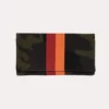Totem Camo Clutch With Double Stripe