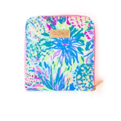 Lilly Pulitzer Women's Getaway Packable Tote -Parker And Hyde shop 27747 515beckonbluejuniperoalt1