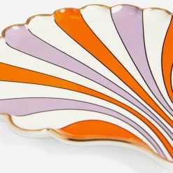 Jonathan Adler Scallop Trinket Tray -Parker And Hyde shop 33102 xORANGEPURPLExAlt1 98710654