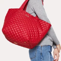 MZ Wallace Medium Metro Apple Oxford Tote -Parker And Hyde shop 3761546 applealt3