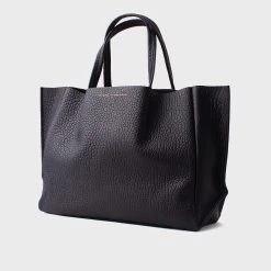 Ampersand As Apostrophe Buffalo Sideways Tote -Parker And Hyde shop 5 3 BxBLACKxAlt1 41811581