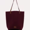 Graf Lantz Hana Tote Burgundy