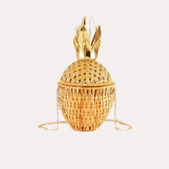 Serpui Marie Pineapple Clutch -Parker And Hyde shop 8207pineapple natural 68f09b34 4235 43c0 a794 ff1f8ff73203