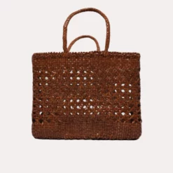 Dragon Diffusion Cannage Big Woven Leather Tote