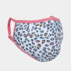 ISCREAM Children's Mask -Parker And Hyde shop 880CMASKx217CPASTELLEOPARDxPrimary 18213367