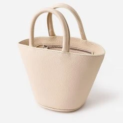 Sprwmn Mini Le Panier Bag -Parker And Hyde shop BAG001LxCREAMxAlt1 52162804