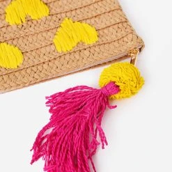 BTB Women's Be Mine Pouch -Parker And Hyde shop BE MINE POUCHxSANDYELLOWxAlt2 65458614