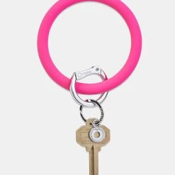 O-Venture Big O Key Ring Silicone -Parker And Hyde shop BIG O KEY RING SILICONExTICKLEDPINKxPrimary 6741698