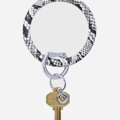 O-Venture Big O Key Ring Silicone -Parker And Hyde shop BIG O KEY RING SILICONExTUXEDOSNAKESKINxPrimary 71346843