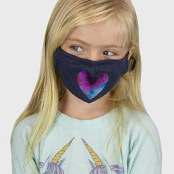 Chaser Kids' Glitter Heart Mask