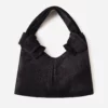 Little Liffner Women's Knot Evening Bag -Parker And Hyde shop CR3520xBLACKCOWSUEDExPrimary 56928291