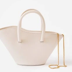 Little Liffner Women's Micro Chained Open Tulip Tote