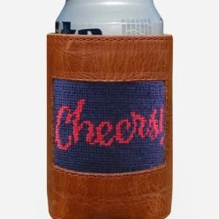 Smathers & Branson Cheers Needlepoint Can Cooler