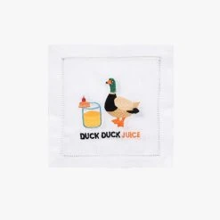 August Morgan Duck Duck Juice Cocktail Napkin Set