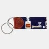 Smathers & Branson Make An Old Fashioned Needlepoint Key Fob -Parker And Hyde shop F 351xDARKNAVYxPrimary 30418501