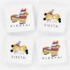 August Morgan Fiesta Siesta Cocktail Napkin Set