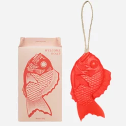 Tamanohada Welcome Soap -Parker And Hyde shop FISH WELCOME SOAPxPOMEGRANATExPrimary 70148238