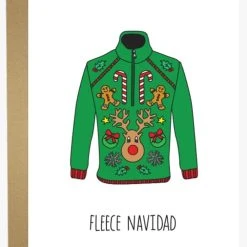 Humdrum Paper Fleece Navidad