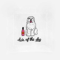 August Morgan Hair Of The Dog Cocktail Napkin Set