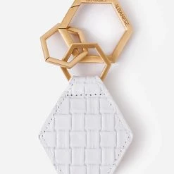 Lindsay Albanese The Hex Hat Holder -Parker And Hyde shop HEXCHAINxWHITEANDGOLDxAlt3 91309815
