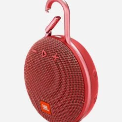 JBL Clip 3 Portable Bluetooth Waterproof Speaker -Parker And Hyde shop JBLCLIP3xREDxPrimary 53819222