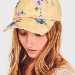 LoveShackFancy Loveshack Fancy Women's Therese Hat -Parker And Hyde shop LA190 700xSUNSHOWERGARDENxPrimary 12175913