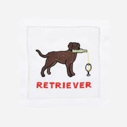 August Morgan Labrador Retriever Cocktail Napkin Set