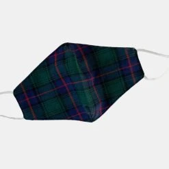 Lisi Lerch Plaid Mask -Parker And Hyde shop LLMASKxBLACKWATCHxPrimary 21332697