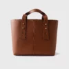 Frame Women's Les Second Medium Tote Bag -Parker And Hyde shop LWAX0056xTOBACCOxPrimary 50269573