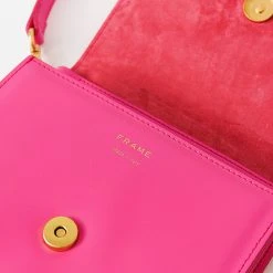 Frame Le Signature Mini Bag -Parker And Hyde shop LWAX0364xHOTPINKxAlt3 67716603