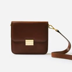 Frame Le Signature Mini Bag -Parker And Hyde shop LWAX0364xTOBACCOxAlt2 76790069
