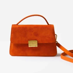 Frame Le Signature Small Handle Bag -Parker And Hyde shop LWAX0449xBURNTORANGExAlt3 76786805