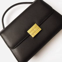 Frame Le Signature Small Handle Bag -Parker And Hyde shop LWAX0450xNOIRxAlt2 87432913