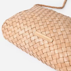 Loeffler Randall Mabel Woven Shoulder Bag -Parker And Hyde shop MABEL WLxDESERTSANDWOVENLEATHERxAlt3 93918241