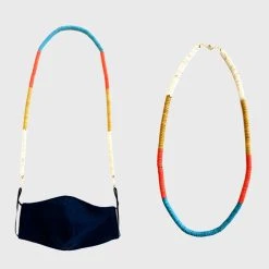 Accessory Concierge Mask Strap And Necklace -Parker And Hyde shop MASKSTRAP NECKLACExSANTAFExPrimary 21077882