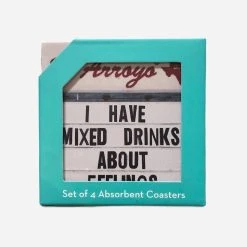 Cozumel Publishing Company El Arroyo Mixed Drinks Set Of Four Coasters -Parker And Hyde shop MIXEDDRINKSCOASTERSxNAxPrimary 91315184 ab3d3685 67c5 44ee 908d 9bd079de8254