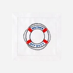 August Morgan Mother Off Duty Cocktail Napkin Set
