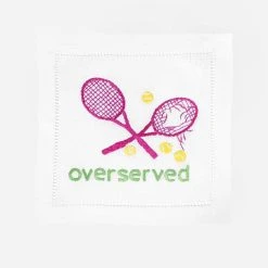 August Morgan Over Served Cocktail Napkin Set