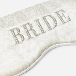 Slip Bride Sleep Mask -Parker And Hyde shop SLIPBRIDEMASKxWHITExAlt2 98237247