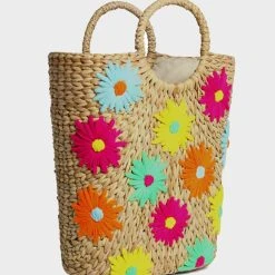 Poolside The Susan Tote Bag -Parker And Hyde shop SS20 SUSAN BRIGHTxMULTIxAlt1 7331055