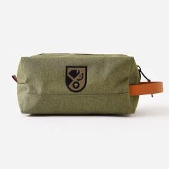 Saint Bernard Co-pilot Dopp Kit -Parker And Hyde shop STBCOPILOTDOPKITTxHEATHEROLIVExAlt2 62864993