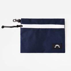 Saint Bernard Jones Zipper Pouch -Parker And Hyde shop STBJONESZIPPOUCHxLIGHTGRAYxAlt1 62801954