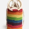Poolside The Marley Ice Bucket Bag -Parker And Hyde shop THEMARLEYICEBUCKET RAINBOW