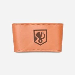 H Barnes And Co Leather Saint Bernard Sleeve For 20 Oz. Yeti Tumbler