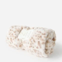 Z-Supply Z Supply Sunday Plush Leopard Blanket