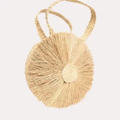 Kaanas Bora Bora Sunshine Straw Bag